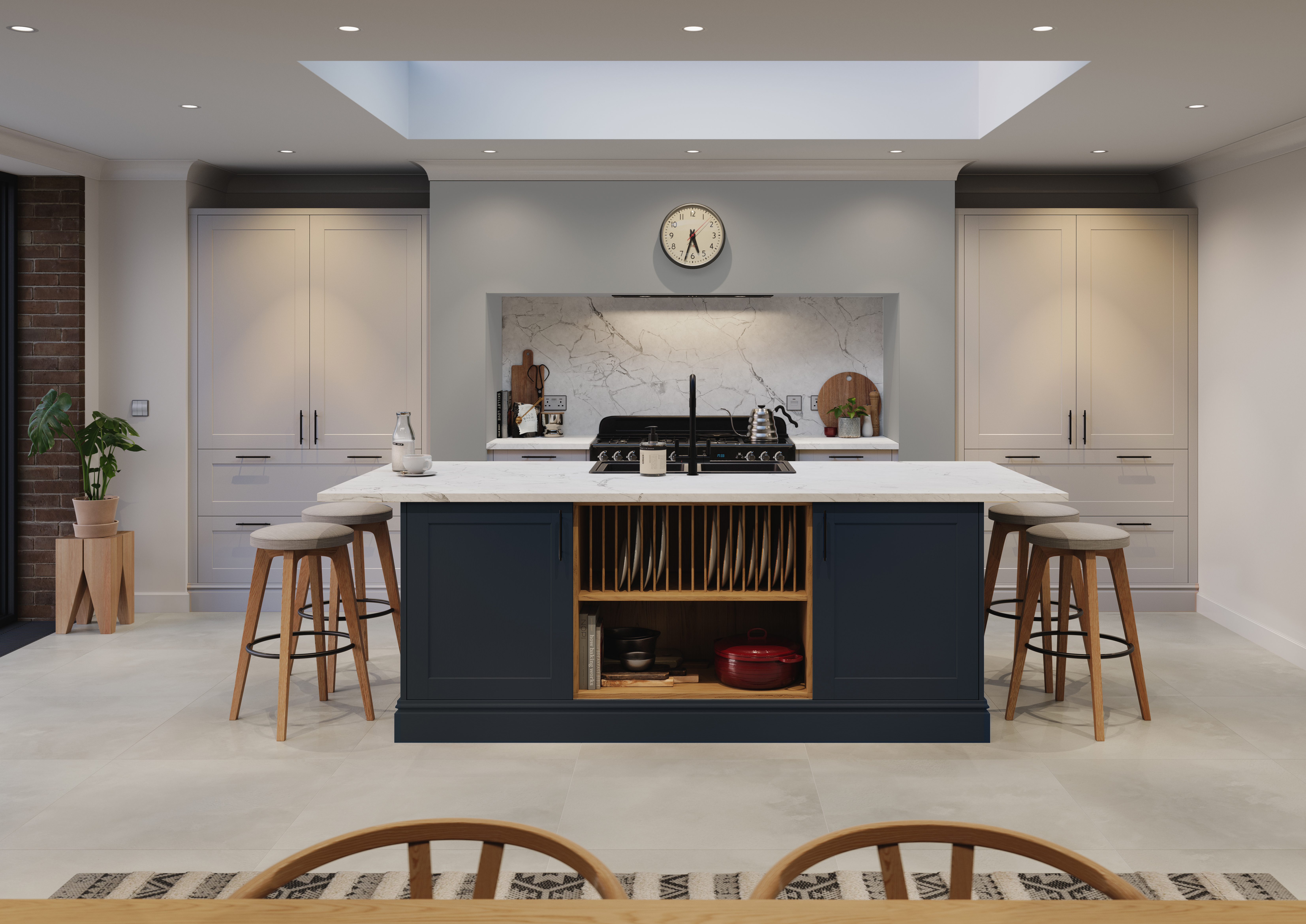 Rydal Indigo kitchen